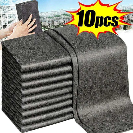Microfiber Master Cleaning Cloth Set - Superior Towels for Household and Automotive Excellence - Très Elite