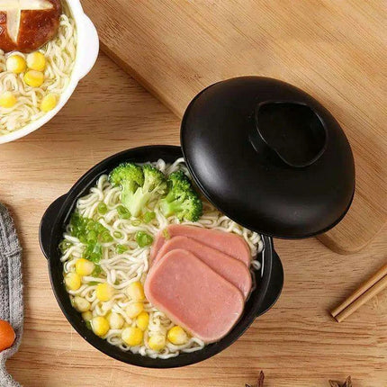 Microwave Ramen Bowl with Lid - Your Ultimate Noodle Cooking Solution - Très Elite