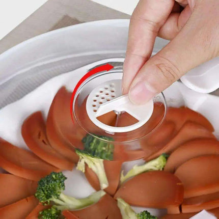 Microwave Splash Shield with Ventilation for Effortless Cleanup - Très Elite
