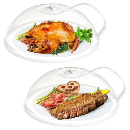 Microwave Splash Shield with Ventilation for Effortless Cleanup - Très Elite
