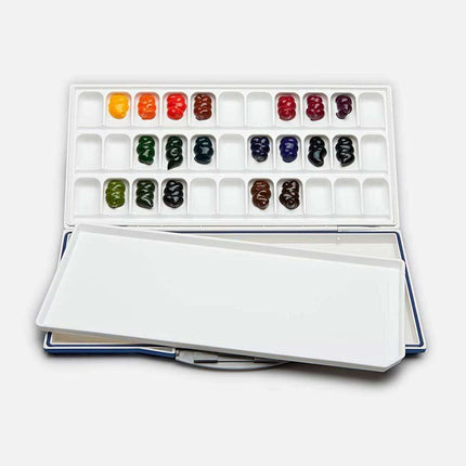 Mijello MWP-3033 Fusion 33-Well Watercolor Palette - Ultimate Art Preservation Kit - Très Elite
