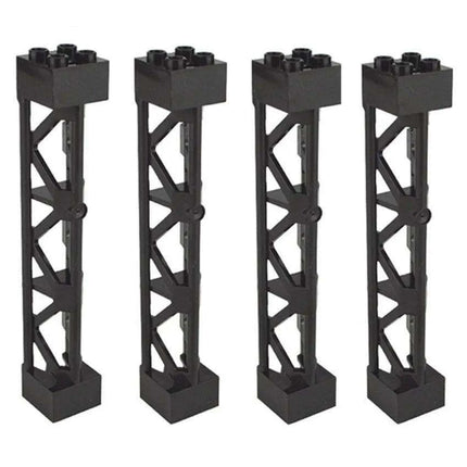 Military Adventure Building Block Set - 4-Piece Creative Construction Kit for Kids - Très Elite