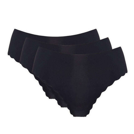 Minimal Seam Panties 3-Pack – Cotton Gusset & Decorative Edge - Très Elite