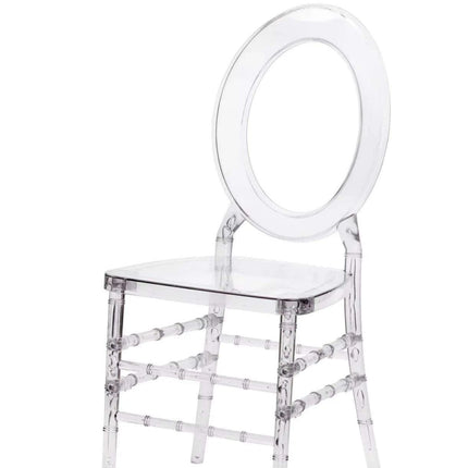 Modern 32-Piece Clear Acrylic Stacking Stools for Events- Très Elite- Très Elite
