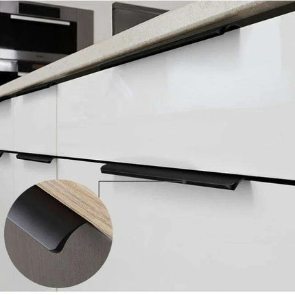 Modern Aluminum Alloy Cabinet Pull Handles - Set of 3 - Très Elite