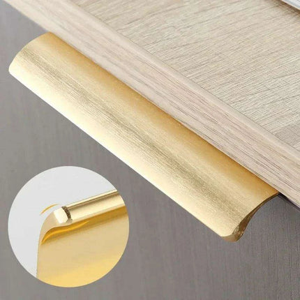 Modern Aluminum Alloy Cabinet Pull Handles - Set of 3 - Très Elite