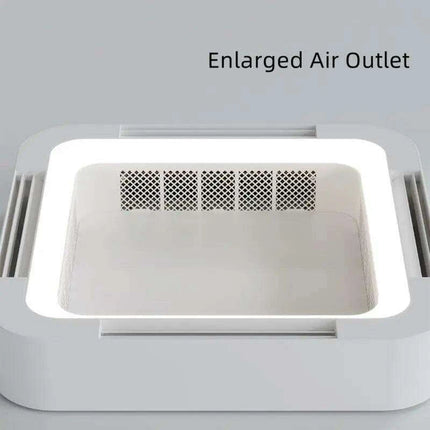 Modern Bladeless LED Ceiling Fan Light - Redefine Comfort and Style in Your Home - Très Elite