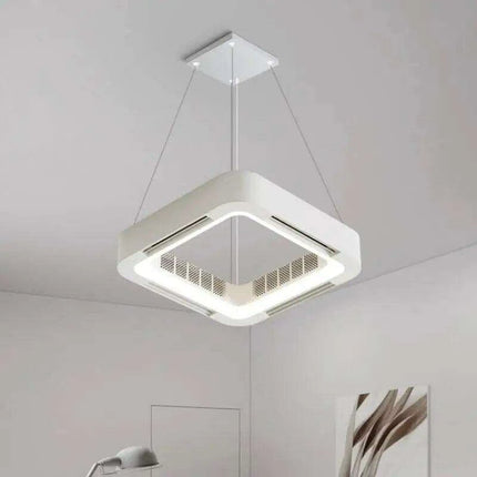 Modern Bladeless LED Ceiling Fan Light - Redefine Comfort and Style in Your Home - Très Elite