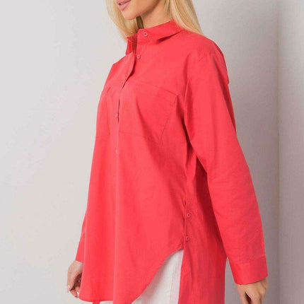 Modern Classic Extended Cut Cotton Shirt in Crisp White - Très Elite