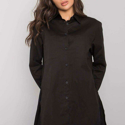 Modern Classic Extended Cut Cotton Shirt in Crisp White - Très Elite