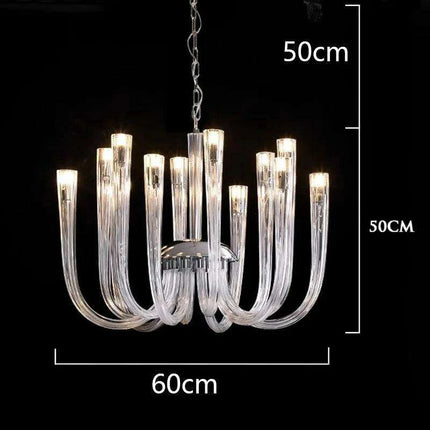 Modern Dimmable LED Chandelier Pendant Light - Elegant Indoor Lighting for Stylish Homes- Très Elite- Très Elite