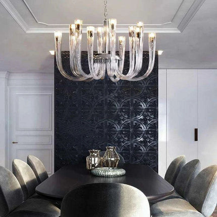 Modern Dimmable LED Chandelier Pendant Light - Elegant Indoor Lighting for Stylish Homes- Très Elite- Très Elite