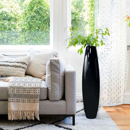 Sleek and Stylish Extra Large Ceramic Floor Vase for Contemporary Home Aesthetics