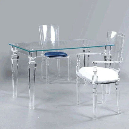 Modern Elegance Transparent Acrylic Event Table- Très Elite- Très Elite