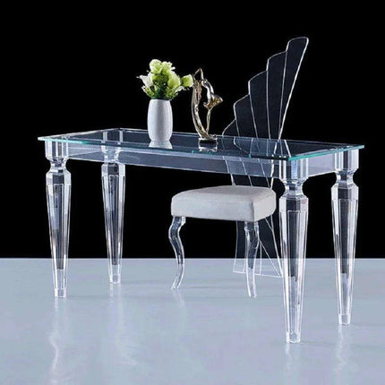 Modern Elegance Transparent Acrylic Event Table- Très Elite- Très Elite