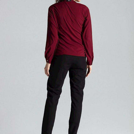 Modern Elegant Zipper Blouse - Très Elite