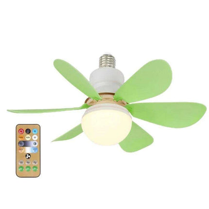 Modern LED Ceiling Fan with Remote Control and Adjustable Lighting for Contemporary Spaces - Très Elite