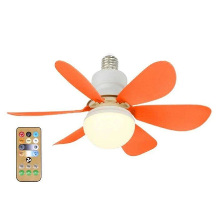 Modern LED Ceiling Fan with Remote Control and Adjustable Lighting for Contemporary Spaces - Très Elite