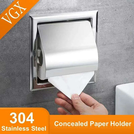 Modern Matte Black Wall-Mounted Toilet Paper Holder for Chic Bathrooms - Très Elite