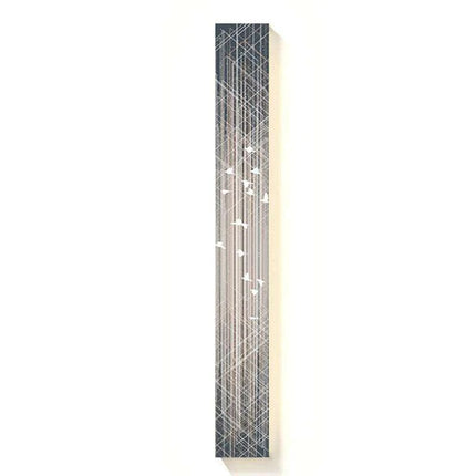 Modern Remote-Controlled LED Wall Sconce for Elegant Home and Hospitality Lighting..