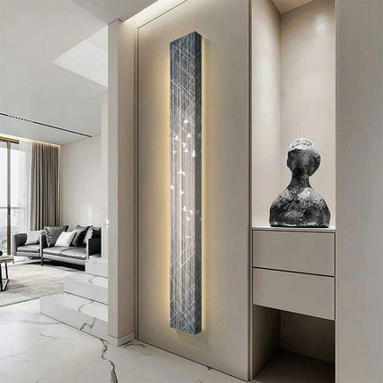 Modern Remote-Controlled LED Wall Sconce for Elegant Home and Hospitality Lighting..