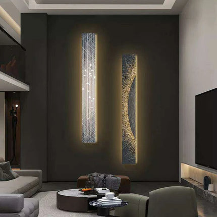 Modern Remote-Controlled LED Wall Sconce for Elegant Home and Hospitality Lighting..