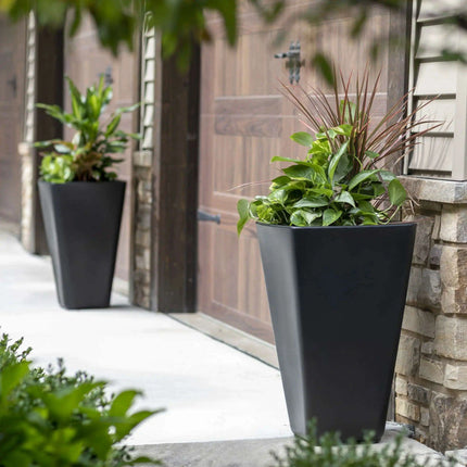 Modern Self-Watering Square Planters Set - Elevate Your Plant Game..
