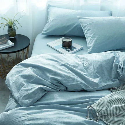 Modern Simple 100% Cotton Duvet Cover Set - Très Elite