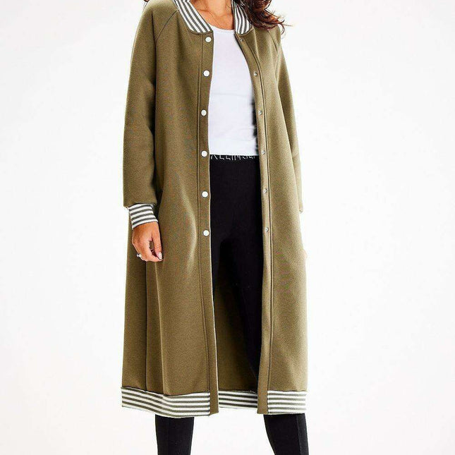 Modern Striped Ribbed Sweatshirt for Ultimate Comfort