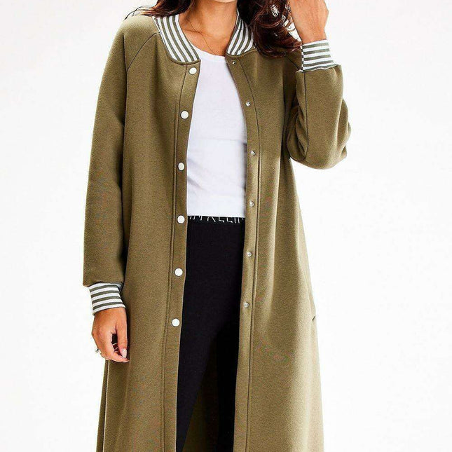 Modern Striped Ribbed Sweatshirt for Ultimate Comfort