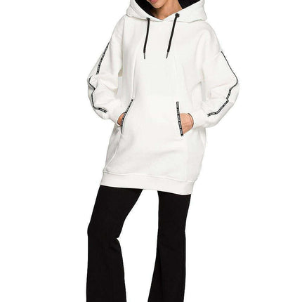 Moe Logo Cozy Fleece Tunic Sweatshirt - Très Elite