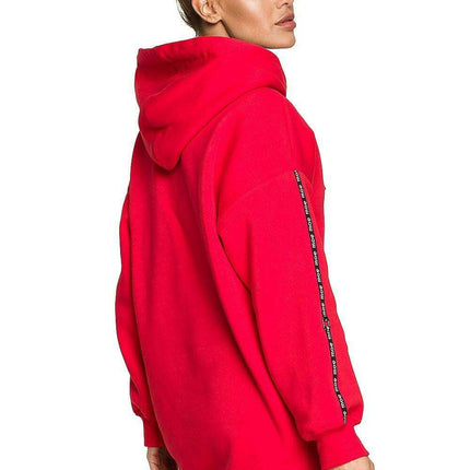 Moe Logo Cozy Fleece Tunic Sweatshirt - Très Elite