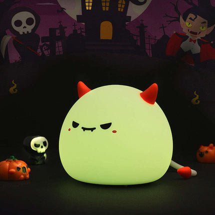 Monster Small Night Lamp Rechargeable Halloween Atmosphere Silicone Pat Lamp - Très Elite