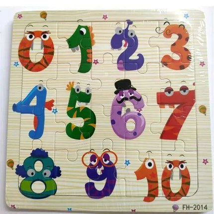 Montessori Interactive 3D Wooden Puzzle - Engaging Learning Toy for Young Adventurers - Très Elite