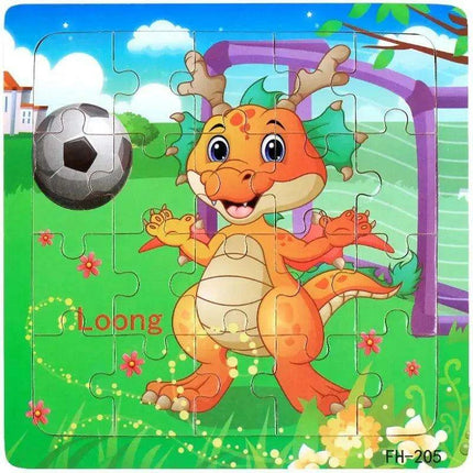 Montessori Interactive 3D Wooden Puzzle - Engaging Learning Toy for Young Adventurers - Très Elite