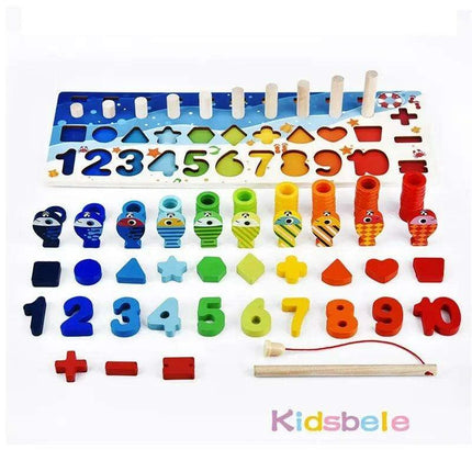 Montessori Math Fishing Puzzle Game - Engaging Educational Toy Set for Early Learners - Boost Skills & Inspire Imagination - Très Elite