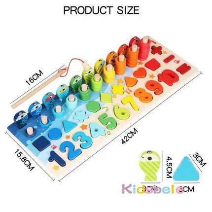 Montessori Math Fishing Puzzle Game - Engaging Educational Toy Set for Early Learners - Boost Skills & Inspire Imagination - Très Elite