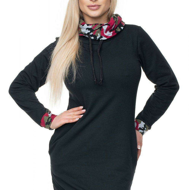 Moro Motif Stylish Tracksuit Dress - Très Elite