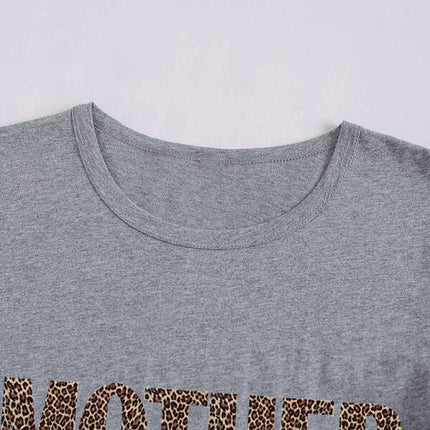 "Mother Hustler Casual Printed T-Shirt" - Très Elite