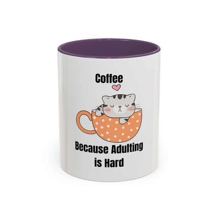 Mug - Coffee: Because Adulting is Hard