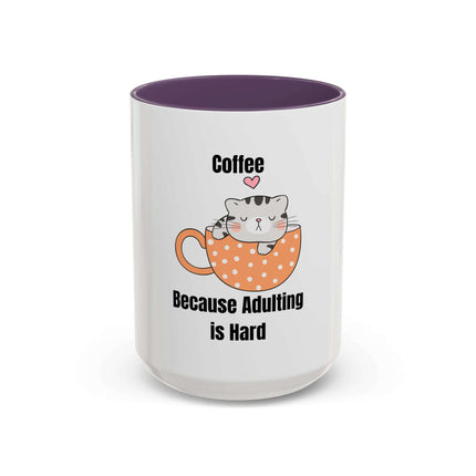 Mug - Coffee: Because Adulting is Hard