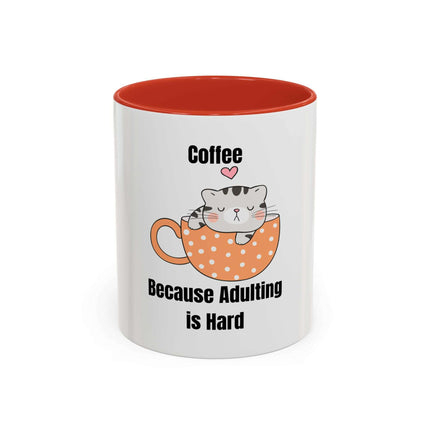 Mug - Coffee: Because Adulting is Hard