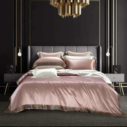 Mulberry Silk &amp; Bamboo 4-Piece Bedding Set