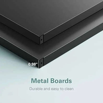 Multi-Functional 5-Tier Black Metal Storage Rack for Home and Kitchen- Très Elite- Très Elite