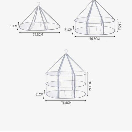 Multi-Functional Collapsible Sweater Drying Rack: Perfect for Indoor and Outdoor Use
