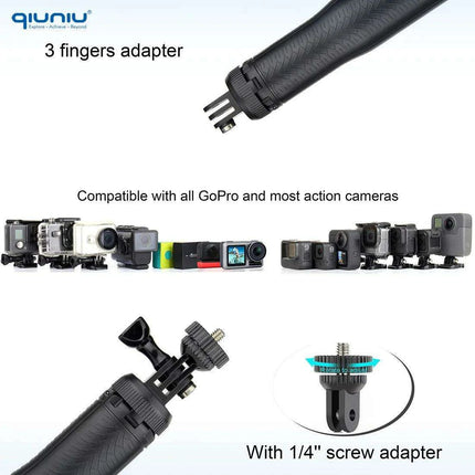 Multi-Functional Floating Action Camera Pole and Tripod Bundle for Water Photography - Très Elite