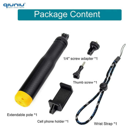 Multi-Functional Floating Action Camera Pole and Tripod Bundle for Water Photography- Très Elite- Très Elite