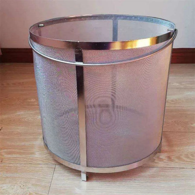 Multi-Purpose Stainless Steel Strainer with Handle for Home Brewing Beer, Wine, and Jams - Très Elite
