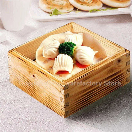 Multi-Purpose Wooden Steamer Set for Healthy Culinary Adventures..
