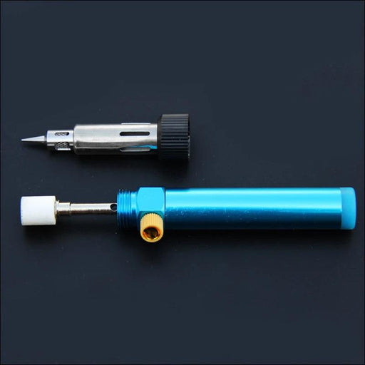 Portable Butane Soldering Iron and Hot Air Gun Kit - Wireless Soldering Tool for DIY and Renovation